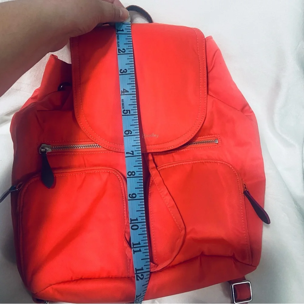 New Vera Bradley Midtown Cargo Coral Backpack with Padded Straps